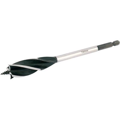 Draper Expert 35111 4 Fluted 19 x 165mm Auger Bits - drill bit Draper Expert 35111 4 Fluted 19 x 165mm Auger Bits - drill bit