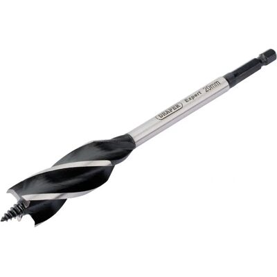 Draper 35120 Expert 4 Fluted 20 x 165mm Auger Bits - Drill bit Draper 35120 Expert 4 Fluted 20 x 165mm Auger Bits - Drill bit
