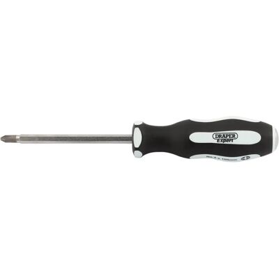 Draper 35223 Expert Pound Thru Cross Slot Soft Grip Screwdriver Draper 35223 Expert Pound Thru Cross Slot Soft Grip Screwdriver
