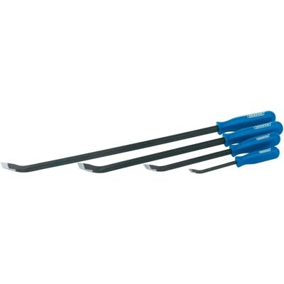 Set di Leve a Cuneo Draper - Nero - 4 Pezzi Set di Leve a Cuneo Draper - Nero - 4 Pezzi