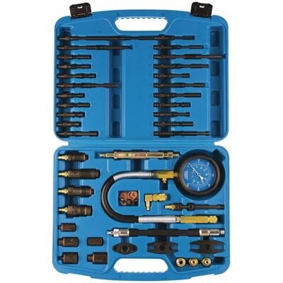 Kit de prueba de compresión de motor de gasolina y diésel Draper 35886 - 37 piezas Kit de prueba de compresión de motor de gasolina y diésel Draper 35886 - 37 piezas