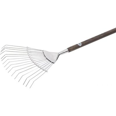 Rastrello da Giardino Draper - Acciaio Inox & Frassino - 16 Denti - Tradizionale Rastrello da Giardino Draper - Acciaio Inox & Frassino - 16 Denti - Tradizionale