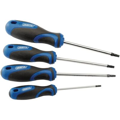 Set de destornilladores Draper 36851 Mango suave TX-STAR - Juego de destornilladores Set de destornilladores Draper 36851 Mango suave TX-STAR - Juego de destornilladores