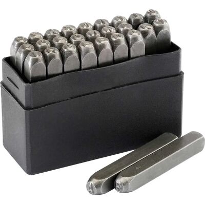 Draper 37334 Letter Stamp Set - 3/16" - Letter Type Draper 37334 Letter Stamp Set - 3/16" - Letter Type
