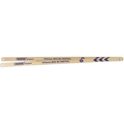Draper Tools 38265 Bi-Metal Hacksaw Blades 300mm 32tpi - Hacksaw Blades Draper Tools 38265 Bi-Metal Hacksaw Blades 300mm 32tpi - Hacksaw Blades