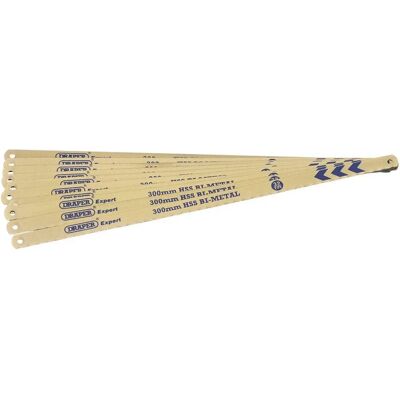 Draper 38266 Bimetall Sägesägenblätter - 300mm, 32 Zähne pro Zoll - Packung zu 10 Draper 38266 Bimetall Sägesägenblätter - 300mm, 32 Zähne pro Zoll - Packung zu 10