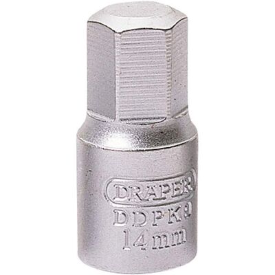 Clé de bouchon de vidange hexagonale Draper pour Lancia Mercedes - 3/8" carré Clé de bouchon de vidange hexagonale Draper pour Lancia Mercedes - 3/8" carré
