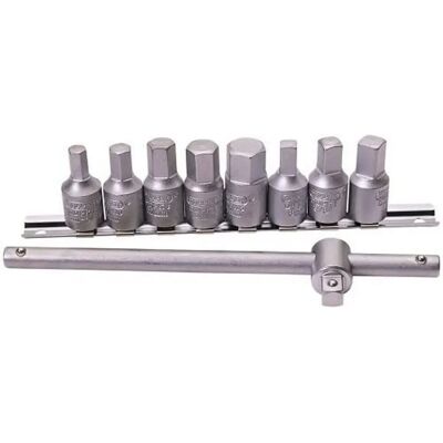 Draper Draper 38329 10 Piece Square Drive Drain Plug Key Set Draper Draper 38329 10 Piece Square Drive Drain Plug Key Set