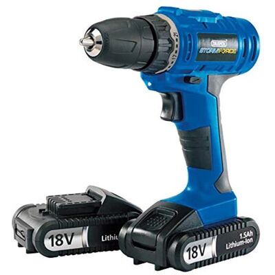 Batteria Draper 41542 - 18V - Blu - per 20890 Batteria Draper 41542 - 18V - Blu - per 20890