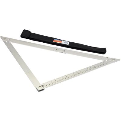 Draper 43761 Składany Kwadrat - 600mm - Aluminium - Płytki - Stolarstwo - Taras Draper 43761 Składany Kwadrat - 600mm - Aluminium - Płytki - Stolarstwo - Taras
