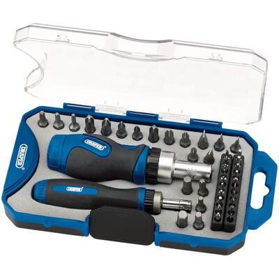 Draper Tools 46479 Zestaw - Klucze z mechanizmem klucza i precyzyjne śrubokręty, 42 szt. Draper Tools 46479 Zestaw - Klucze z mechanizmem klucza i precyzyjne śrubokręty, 42 szt.