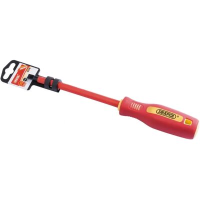 Draper Tools 46520 Destornillador de ranura completamente aislado - Destornillador Draper Tools 46520 Destornillador de ranura completamente aislado - Destornillador