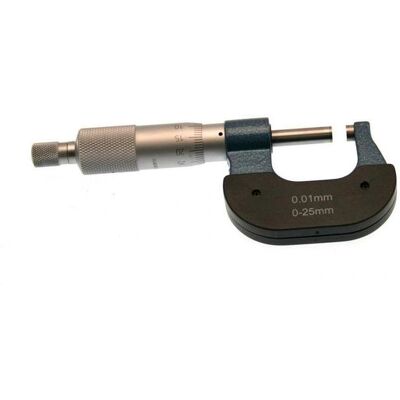 Micromètre externe Draper 0-25mm - Qualité professionnelle Micromètre externe Draper 0-25mm - Qualité professionnelle