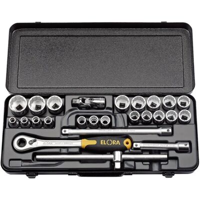 Draper Tools 50648 Socket Set - 25 Piece, 1/2" Drive Draper Tools 50648 Socket Set - 25 Piece, 1/2" Drive