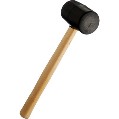 Draper 51095 Rubber Mallet - Heavy-duty, Hardwood Shaft, 410g Draper 51095 Rubber Mallet - Heavy-duty, Hardwood Shaft, 410g