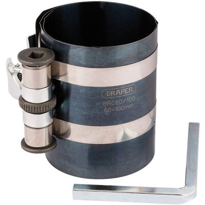 Draper Tools Draper 51845 Compresor de anillos de pistón - 60mm-100mm Draper Tools Draper 51845 Compresor de anillos de pistón - 60mm-100mm