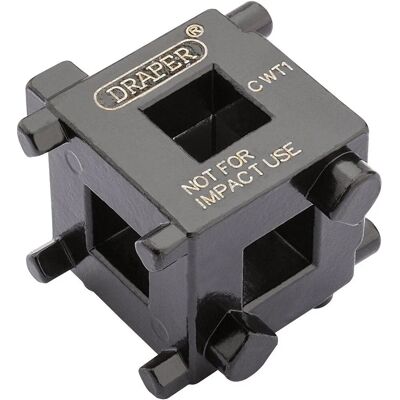 Draper 52334 Brake Caliper Wind Back Cube - Brake System Draper 52334 Brake Caliper Wind Back Cube - Brake System