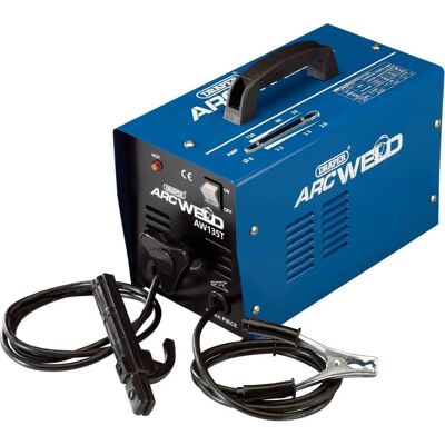 Draper 53084 Saldatrice ad Arco Turbo - 130A, 230V, Regolazione Continua Draper 53084 Saldatrice ad Arco Turbo - 130A, 230V, Regolazione Continua