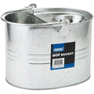 Cubo de fregona galvanizado Draper 53245 - Mop bucket Cubo de fregona galvanizado Draper 53245 - Mop bucket