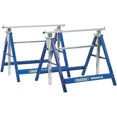 Draper 54053 Caballetes telescópicos - Acero resistente Draper 54053 Caballetes telescópicos - Acero resistente