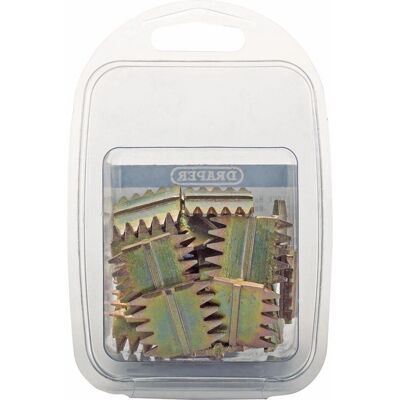 Draper 54252 Box of 25 Comb Scutches for 22441 Scutch Holding Chisels - Chisels and Hammers Accessories Draper 54252 Box of 25 Comb Scutches for 22441 Scutch Holding Chisels - Chisels and Hammers Accessories