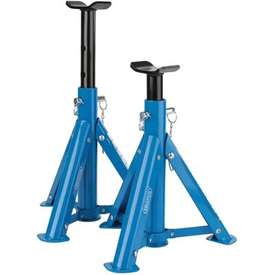 Support d'Axe Pliable Draper 55319 - avec Poussoir en Acier Trempé - 2 Tonne Support d'Axe Pliable Draper 55319 - avec Poussoir en Acier Trempé - 2 Tonne