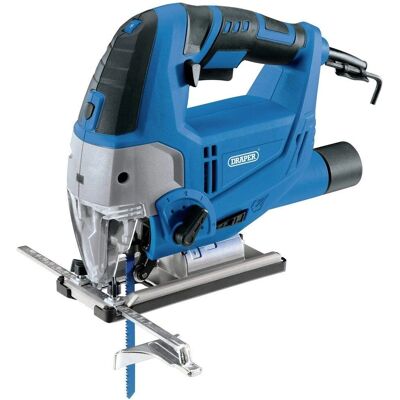 Draper 230V Orbital Jigsaw - Variable-speed control, Dust extraction, Aluminum base Draper 230V Orbital Jigsaw - Variable-speed control, Dust extraction, Aluminum base