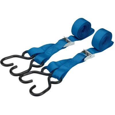Set de correas de amarre con trinquete Draper 60962 - 125kg, 2.5M x 25mm Set de correas de amarre con trinquete Draper 60962 - 125kg, 2.5M x 25mm