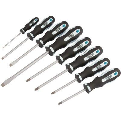 Draper Tools 63589 Juego de destornilladores con agarre suave - Juego de destornilladores Draper Tools 63589 Juego de destornilladores con agarre suave - Juego de destornilladores