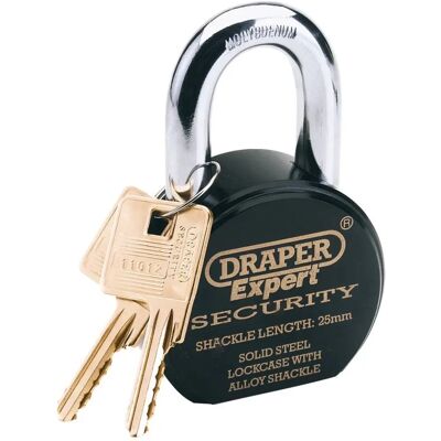 Draper 64206 Heavy Duty Stainless Steel Padlock - Padlock Draper 64206 Heavy Duty Stainless Steel Padlock - Padlock