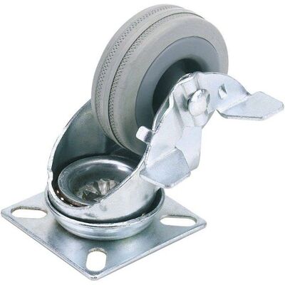 Draper Modelo 65474 Rueda Giratoria con Freno - 75mm, 70kg Draper Modelo 65474 Rueda Giratoria con Freno - 75mm, 70kg