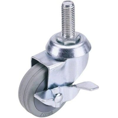 Draper Draper 65481 - 100mm Swivel Castor with Brake - 80kg S.W.L. Draper Draper 65481 - 100mm Swivel Castor with Brake - 80kg S.W.L.