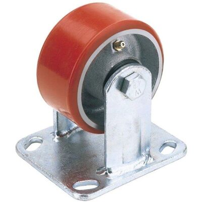 Ruota in poliuretano Heavy Duty Draper 65528 - 125mm, S.W.L. 300kg Ruota in poliuretano Heavy Duty Draper 65528 - 125mm, S.W.L. 300kg