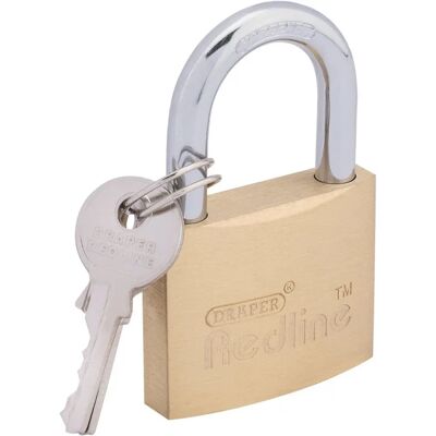 Candela a cilindro in ottone Draper Redline 68022 - Lucchetto Candela a cilindro in ottone Draper Redline 68022 - Lucchetto