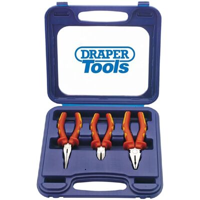 Zestaw szczypiec Draper 69288 VDE - 3 szt. Zestaw szczypiec Draper 69288 VDE - 3 szt.