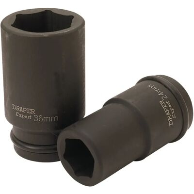 Draper Tools 71883 Socket Set - Impact, Deep, 24mm, 3/4" Drive Draper Tools 71883 Socket Set - Impact, Deep, 24mm, 3/4" Drive