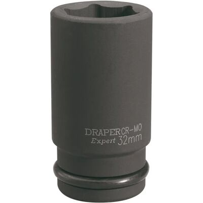 Draper Tools 71924 Socket Set - Deep Impact, 32mm, 3/4" Square Drive - Automotive Draper Tools 71924 Socket Set - Deep Impact, 32mm, 3/4" Square Drive - Automotive