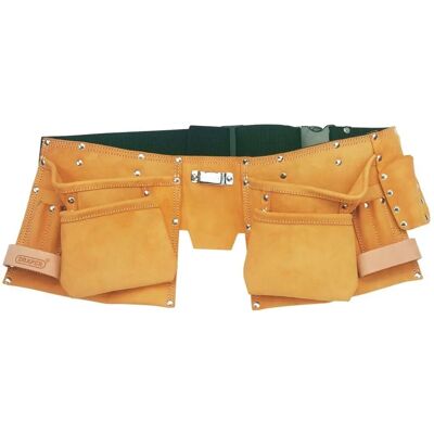 Draper 72921 Heavy Duty Leather Tool Pouch - Tool Pouch Draper 72921 Heavy Duty Leather Tool Pouch - Tool Pouch