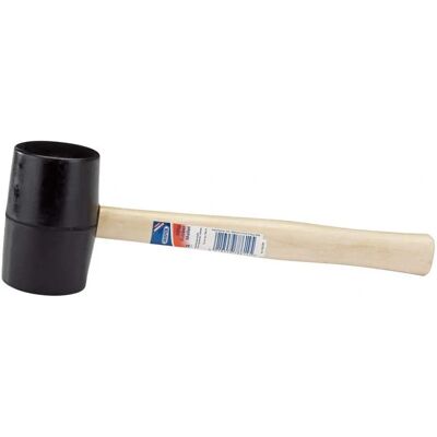 Draper 78614 Rubber Mallet - Hardwood Shaft - 620G - 24oz Draper 78614 Rubber Mallet - Hardwood Shaft - 620G - 24oz