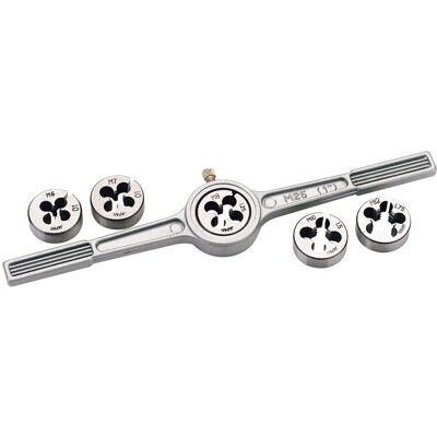 Draper 79197 6 Stück Kreisförmige Metrische Schneideisen und Halter-Set - Schneideisen- und Halter-Set Draper 79197 6 Stück Kreisförmige Metrische Schneideisen und Halter-Set - Schneideisen- und Halter-Set