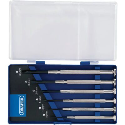 Draper Tools 80797 Precisie Schroevendraaierset - Schroevendraaier Set Draper Tools 80797 Precisie Schroevendraaierset - Schroevendraaier Set