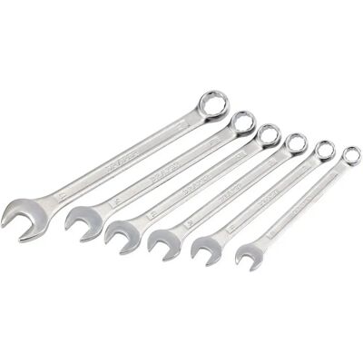 Draper 80899 Chrome Vanadium Combination Wrench - 6 Piece Set Draper 80899 Chrome Vanadium Combination Wrench - 6 Piece Set