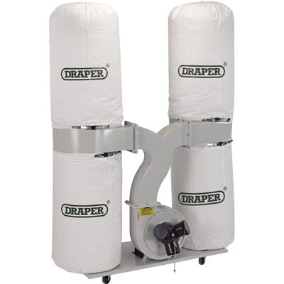 Extractor portátil de polvo/virutas Draper 80947 300L - Extractor de polvo/virutas Extractor portátil de polvo/virutas Draper 80947 300L - Extractor de polvo/virutas