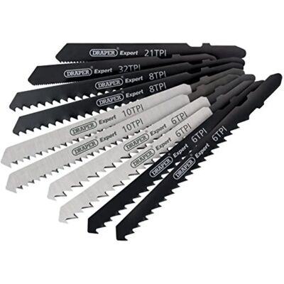Draper Expert 81736 Jigsaw Blade Set - Assorted, 10 Pieces Draper Expert 81736 Jigsaw Blade Set - Assorted, 10 Pieces