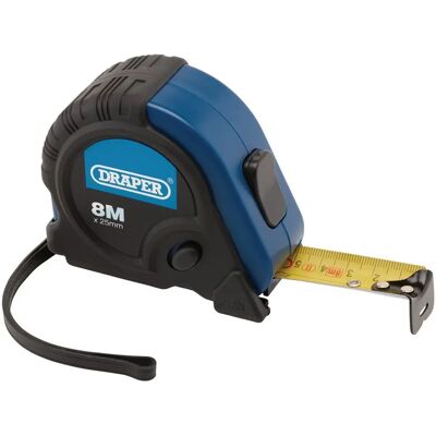 Draper Tools 82819 Tape Measure 8 m - Measuring Tape Draper Tools 82819 Tape Measure 8 m - Measuring Tape