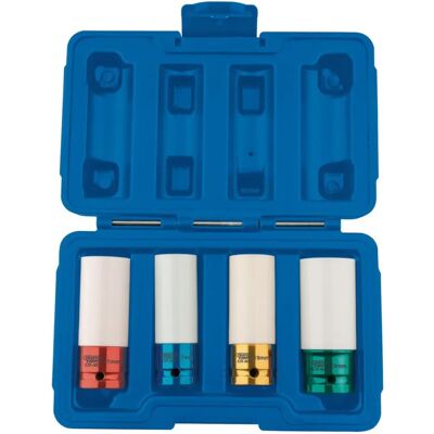 Draper 82972 Chiave a bussola per dado ruota in lega - Set di bussole Draper 82972 Chiave a bussola per dado ruota in lega - Set di bussole