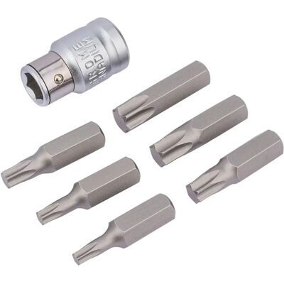 Draper Tools 83561 punta de destornillador 7 pzas - juego de bits Draper Tools 83561 punta de destornillador 7 pzas - juego de bits