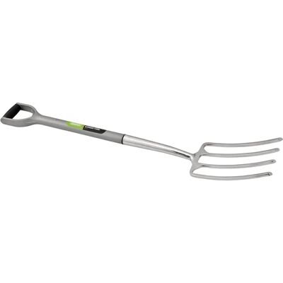 Draper 83755 Forca da Giardino in Acciaio Inox - Ergonomica, Durevole, Leggera Draper 83755 Forca da Giardino in Acciaio Inox - Ergonomica, Durevole, Leggera