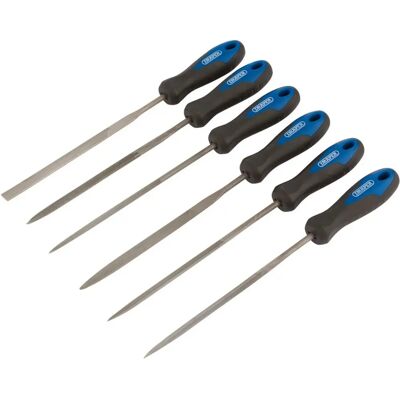 Draper 83982 File Set - 6-Piece, Soft Grip, 150mm - File Draper 83982 File Set - 6-Piece, Soft Grip, 150mm - File