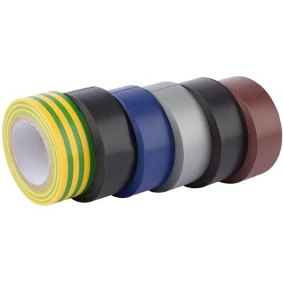 Draper Expert 90086 Isolatietape - Gemengde kleuren Draper Expert 90086 Isolatietape - Gemengde kleuren